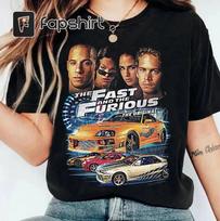 The Fast & The Furious Cotton T-Shirt Graphic Print Tee XL
