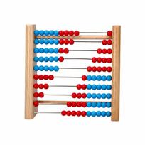 Goki Blue-Red Abacus - Wooden Educational Aid 4+