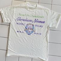 90s Shoreham Norman Hotels Promo T-Shirt White L 4XL