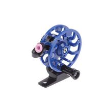 Abs Plastic Vertical Fish Reel For Carp Fishing Spool Fishing Tackle Gear Fishing Reel Lightweight Fishing Tackle mėlyna