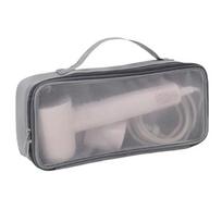 Storage Bag Travel Hair Dryer Curler Case Dustproof Zippered Organizer with Protective Cover Packaging Bathroom Organizer