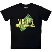 Nirvana carbon tshirt nevermind dollar black official new L