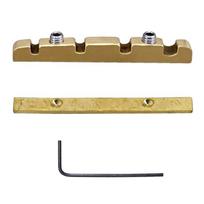 4 String Bass Guitar Brass Nut Size Roller Grooves String Spacing 28.5mm Radius 185mm Includes Base Plate 1