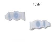 Toe Separator Silicone 1Pair Three Hole Comfortable Foot Spreader Straightener for Corn and Bunion Correction Wear Anytime 1 pair