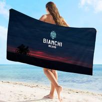 B-Bianchi Bike Logo Beach Towel Colorful Bath Towels For Girl Microfiber Quick Dry Custom Sand Free Beach Yoga Spa Gym Pool Cotton 30x30cm
