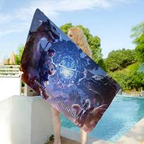 Monster Hunter Fashion Microfiber Beach Towel Absorbent Quick Dry Soft Yoga Swimming Resort Mountain Climbing Towel Cotton 30x30cm