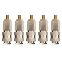 5PCS Brass External Thread Air Compressor Adapter Quick Connector Coupler  Maintenance Technician sidabras