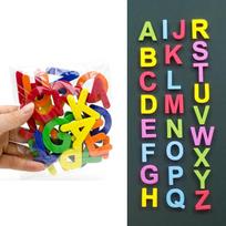 24-76pcs Magnetic Alphabet Letters EVA Foam Refrigerator Stickers Toddlers Kids Learning Spelling Counting Educational Toys Gift
