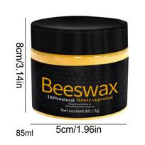 85ml Wood Floor Wax Wood Beeswax Furniture Wax For Covering Scratches Deep Nourishment Wood Furniture Maintenance Polishing Wax 85ml