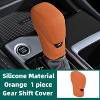 For Nissan Sentra B18 2019~2026 Car Case Gear Head Shift Collars Shift Knob Grips Cover Shift Lever Protective Cover Accessories