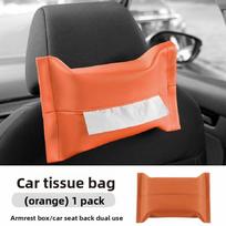 For Nissan Xterra Serena C24 1999~2007 Car Sun Visor Tissue Holder Cover Seat Back/Arm Box Tissue Napkin Storage Bag Accessories