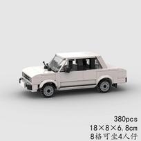 VAZ Lada 2105 MOC Speed Car Super Race Vehicle Technical model Building Block Racing Rally Sport Brick Christmas Gift Toy City
