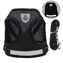 Mesh Pet Chest Strap Adjustable Pet Vest Harness Easy Control Cat Dog Harness  Pet S