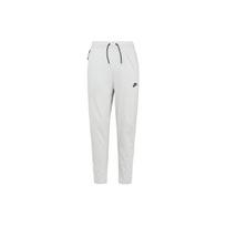 Nike Solid Color Logo Joggers With Cuffed Ankles Men Bottoms Grey DM6592-063 M white