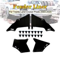 53735-35150 New Splash Shield Fender Liners for Lexus GX470 GX460  2003 -  Apron Seal Mud Flaps Guards W/Clips