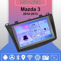 Android Carplay automobilinis radijas, skirtas Mazda 3 2010–2013 m. daugialypės terpės grotuvo galvos blokas Stereo GPS navigacija BT WIFI 2+32GB 1+16GB
