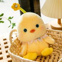 Cute Little Chicken Plush Toy Grab Machine Doll Children Sleeping Pillow Rag Doll Cute Little Duck Doll Gift 23Cm 8 inch grab machine doll