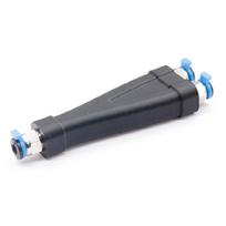 For P1P/P1S/X1C 4 in 1 PTFE Adapter Pipe Expansion Port Connector 4 Feeding Module 3D Printer Adapter Accessories
