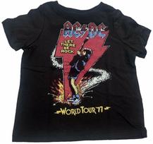 AC/DC ACDC World Tour 1977 Let There Be Rock Boys Band T-Shirt Unisex T-Shirt XXXL
