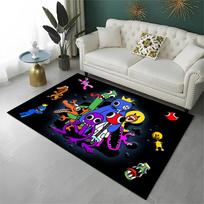 Game R-Rainbow Friends Cartoon Carpet Rug for Playroom Bedroom Living Room Sofa Home Decor,kid Area Rug Non-slip Floor Mat 40x60cm