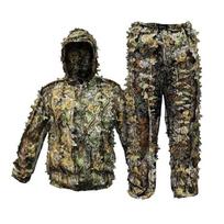 Breathable 3D Leaf Camouflage Ghillie Suit