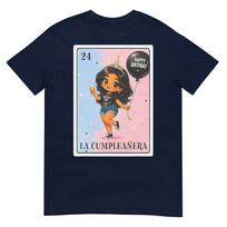 Latina La Cumpleanera Birthday Girl Mexican Bingo Card Tshirt S