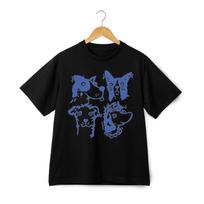 Pelėdos Swag Grafiti Serijos Marškinėliai - Madingi Unisex Marškinėliai Streetwear S