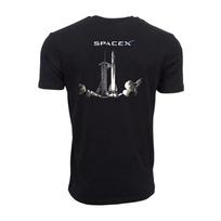 Space x launch station graphic t shirt XL
