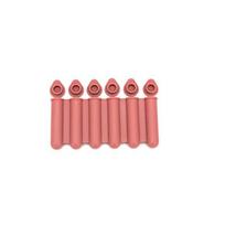 Cute Silicone Mini Ice Pop Molds with Lid - 6-Cavity Long Bar Design for Homemade Treats 12.5cm x 1.2cm x 6cm persikas