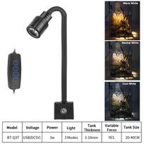 Usb Aquarium Light Lighting Plants Grow Light Super Slim Led 3W Aquatic Plant Lighting Waterproof Clip-On Lamp For Fish Tank Adjustable focus
