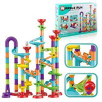 (113PCS) The Magic Toy Shop Marble Run 113 Pcs Race Maze Track STEM Educational Learning Construction Toy