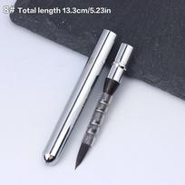 1Pcs Portable Short Holder Voyager French Artist Watercolor Paint Brush For Travel Art Creation Art Supplies A1