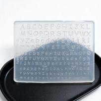 Transparent Silicone Nail Art Mold Creative Diy Design Alphabet Pattern Versatile Nail Artistic Tool For Professional & Home Use one size