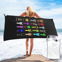 Children'S Sprunki Gaming  Incredibox Sprunki Beach Towel Soft Microfiber Quick Dry Absorbent Quick Towels For Mountain Climbing 70x140 cm