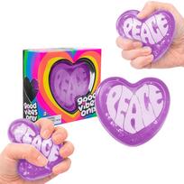 hit product heart shape stress ball Daily Stress Relief Soft Slow Rebound Fun Portable squeeze kids adults decompress Toys gifts violetinė