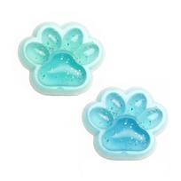 Squishy Cat Paw Squeeze Toys Ice Through Sparkling Powder Kawaii Stress Anxiety Relief Soft Sensory Toys for Adults Kids Teens One Size