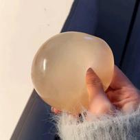 Quishy Plastikinis Mochi Fidget Žaislas Skaidrus Kokoso Aliejus Maltodekstrinas Minkštas Žaislas Juokingas Antistresinis Sensory Lėtai Atsistatantis Žaislas Dovanos smėlis