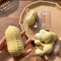 Žemės riešuto streso kamuoliukas Traškus spaudžiamas kamuoliukas Minkštas žaislas Sviestinis švelnumas Fidget žaislas ASMR Sensorinis Antistresinis žaislas suaugusiems