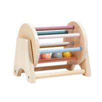 „Montessori“ žaislai kūdikių ankstyvajam mokymuisi Medinis sukasi rutulinis būgnas Klausymosi pratimas Spalvų pažinimas Rankų ir akių koordinacijos treniruotė