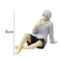 9cm Anime Blue Lock Nagi Seishiro figūrėlė PVC Mielas stalo lėlės dekoravimo modelis Žaislai Vaikų dovana
