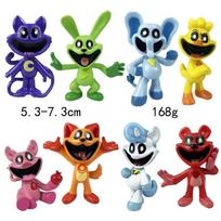 Anime S-m-iling Catnap & Dogday Figure PVC Model Doll Toys for Kids Cartoon Game Figures Desktop Decoration Birthday Gifts