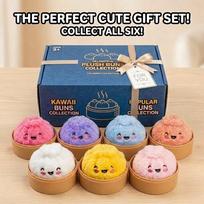 Mystery Blind Box Dumpling Squishy Toy Kawaii Bao Bun Squeeze Fidget Sensory Anti Stress Relief Adult Desk Decor Random Color