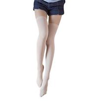 Women Striped Thigh High Socks Nylon Over Knee Long Stockings Fashion Slim Leg Warmers Daily Wear Hosiery One Size