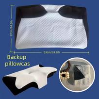 Cooling Fabric Memory Foam Pillow Cover, Cervical Support Pillowcase, Soft Pillow Protector, Bedding Accessory for Home & Gift Other juoda