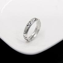 Anime Jujutsu Kaisen Ryomen Sukuna Itadori Yuji Ring Cosplay Metal Opening Adjustable Unisex Rings Jewelry Prop Accessories Gift Main Stone Color: Silver Color