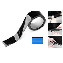Automobilio plėvelė, blizgi vinilinė apdailos rinkinys juodinimui, chromo šalinimui, langų apdailai 3cm*10m/5cm*10m, kalto anglies plėvelės vinilas, automobilio plėvelė 3cmx10m