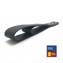 Odinis dvigubas botagas, 44,5 cm, juodas
