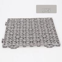 Beirong 16mm Thick Anti-slip Interlocking Mat Tile pilka