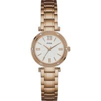 GUESS Park Ave South Rose Gold Stainless Steel Ladies Quartz Watch W0767L3 rožinio aukso spalvos