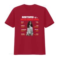 Anatomy Of A English Springer Spaniel Dogs Lover T Shirt SweaT 101353 vintage Washed designer clothes Top For Everyday Wear S